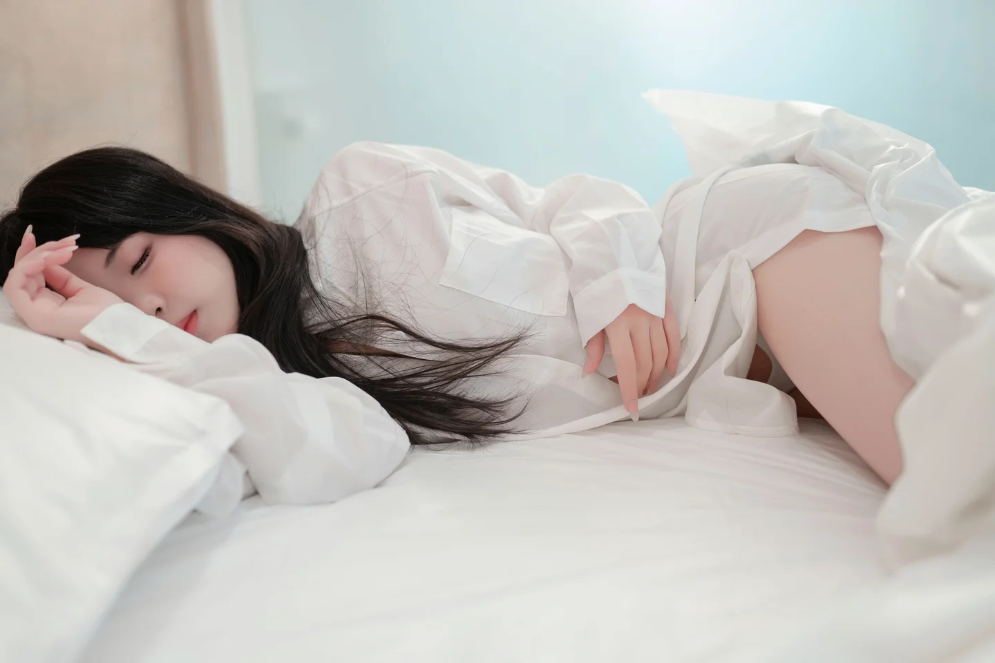 Bangni邦尼 - No.053 男友衬衫 [99P-714MB] tg@simisebaisi 【丝足阁】001.webp